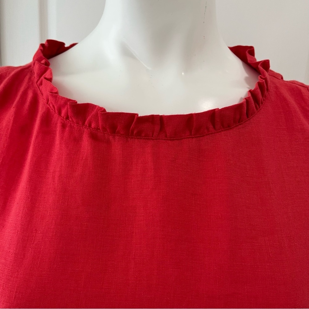 Le Tricot Perugia Linen Shift Dress - Picture 5 of 13